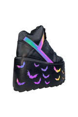 Qozmo Bat Platforms [BLACK/REFLECTIVE]