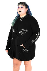 From The Deep Sea Cardigan from Foxblood