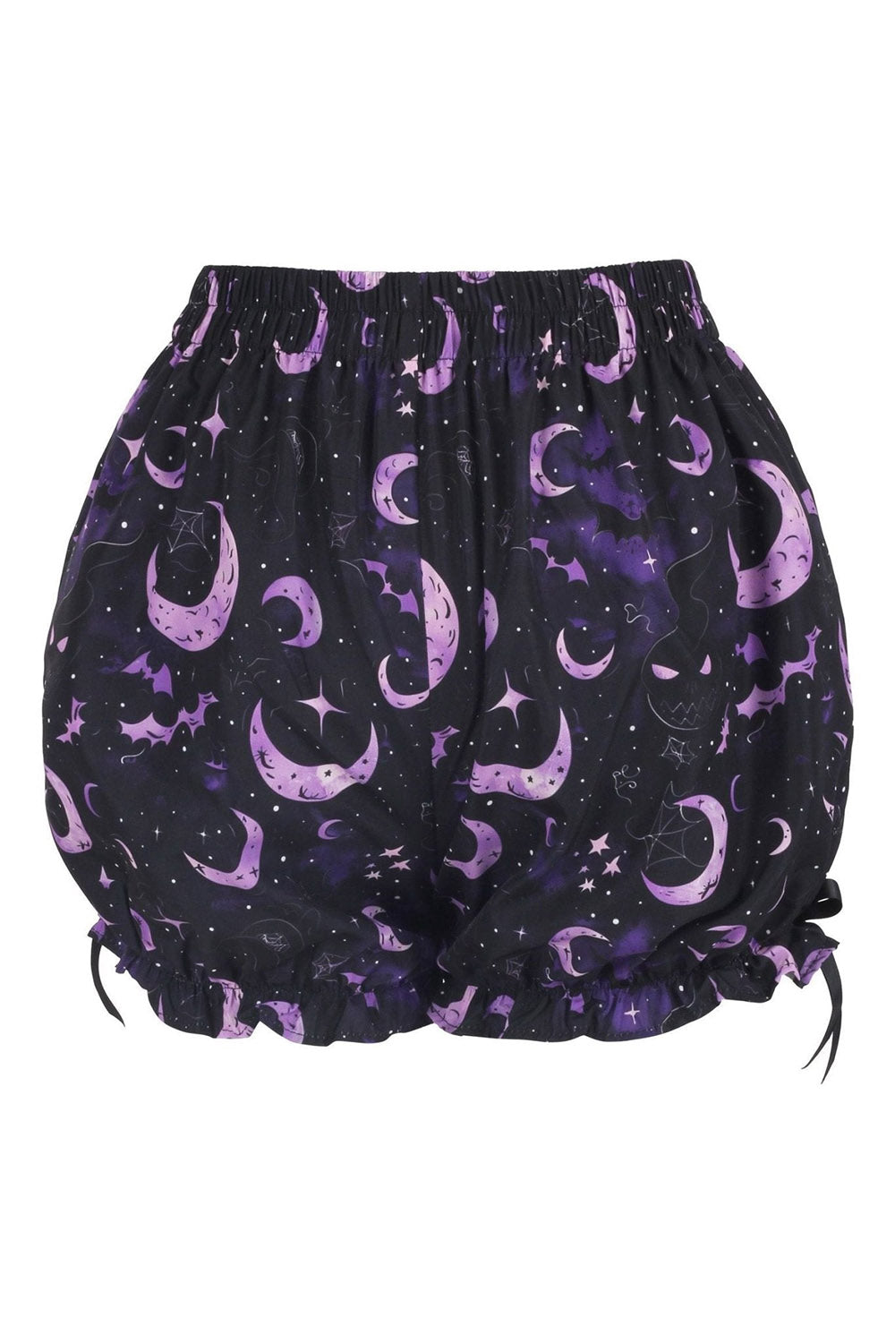 gothic crescent moon pattern bloomers