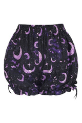 gothic crescent moon pattern bloomers