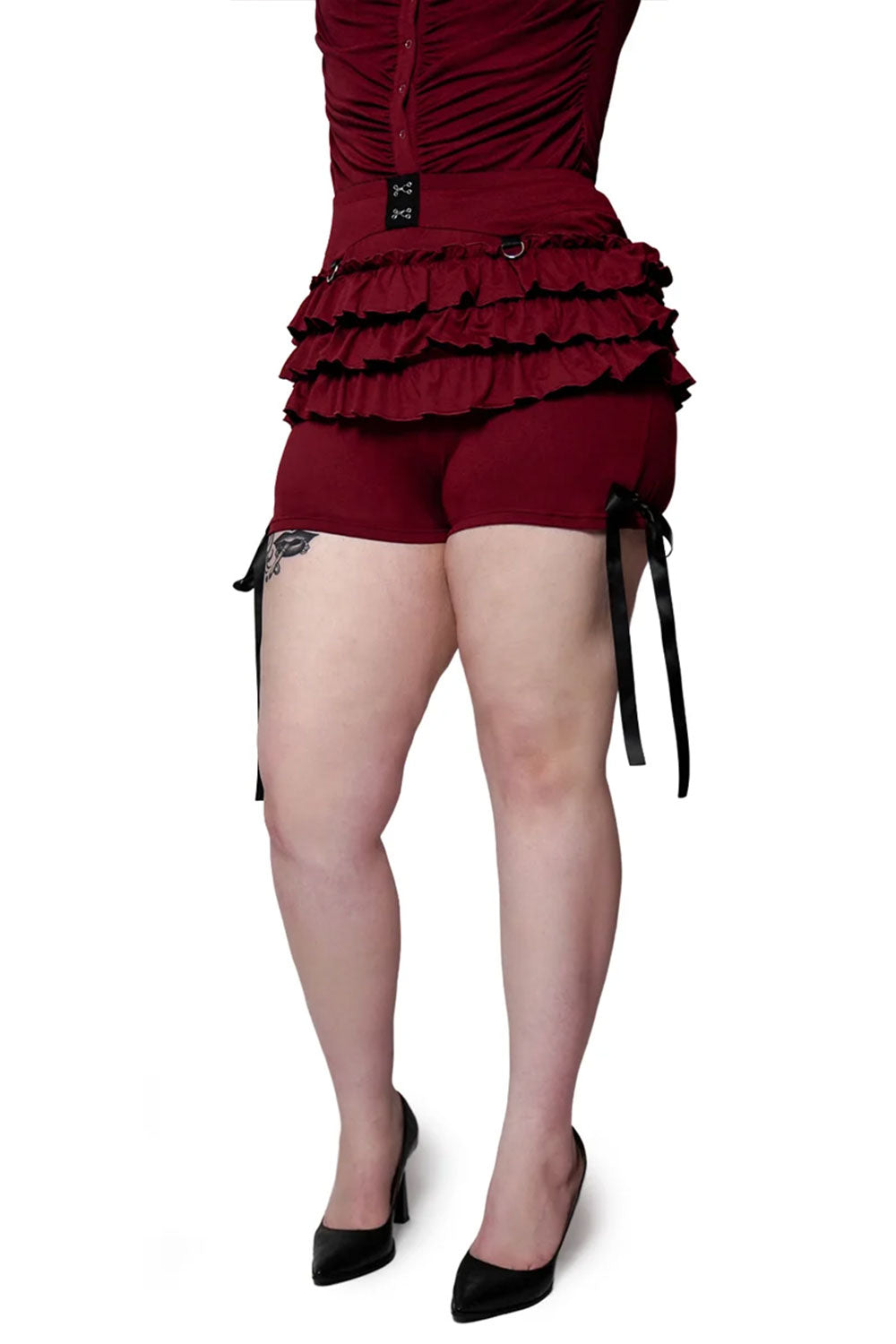 Cute blood red womens bloomers from Forest Ink