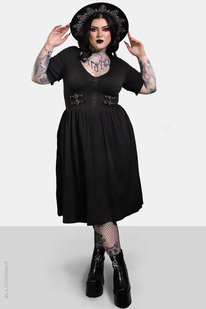 Western goth dress