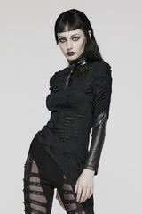 womens club gothic top