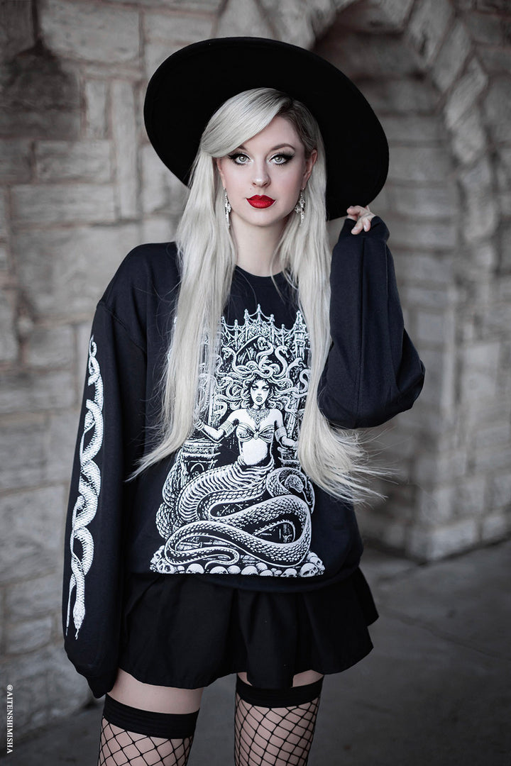 womens goth snake clothes