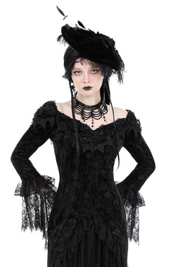 Tale as Old as Time Gothic Maxi Dress