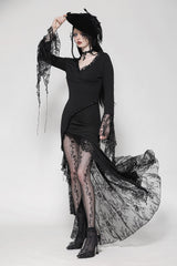 dark in love long lace dress