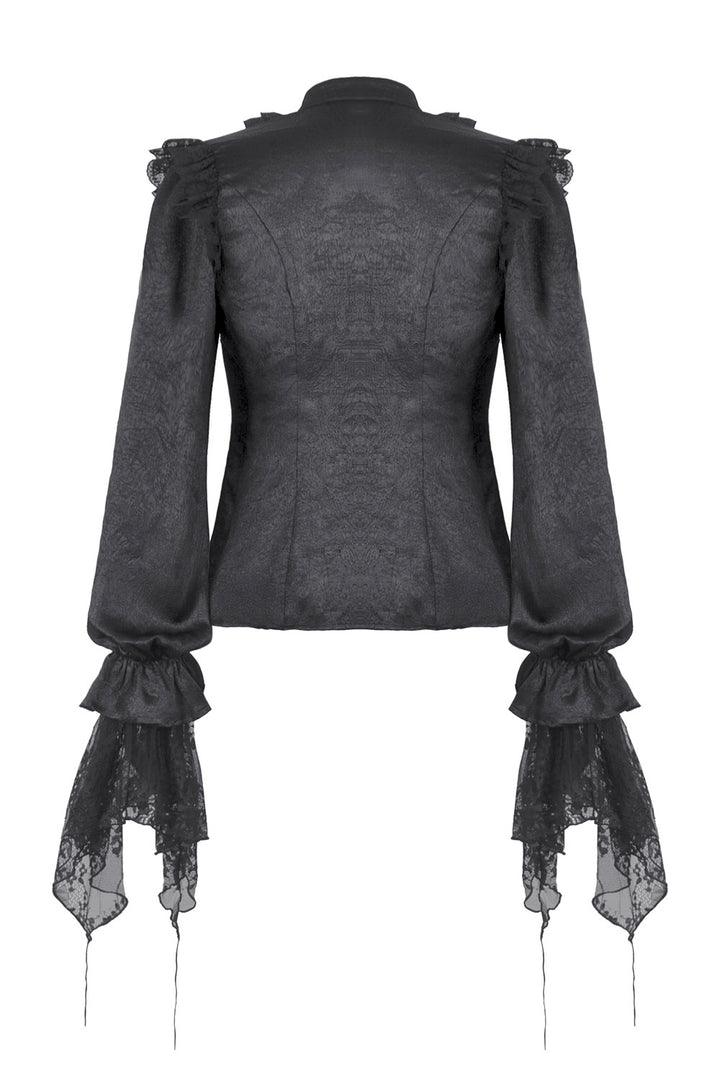 lace gothic shirt by dark in love