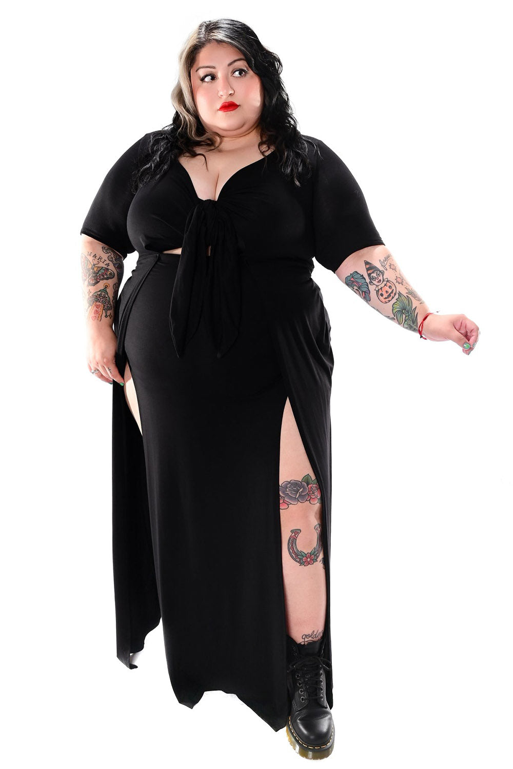 plus size womens gothic gown by foxblood