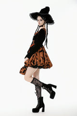 playful and mysterious halloween bat dress for women
