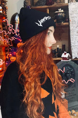 mens heavy metal beanie