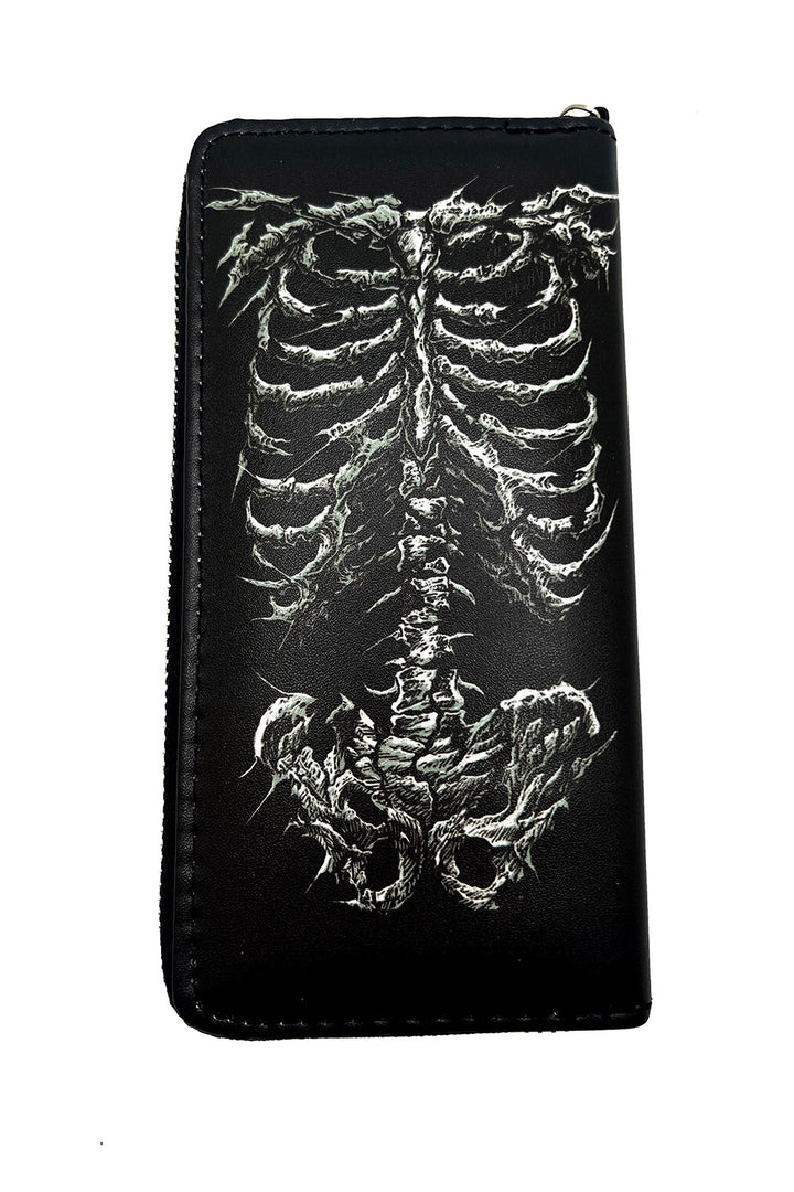 skeleton ribcage wallet