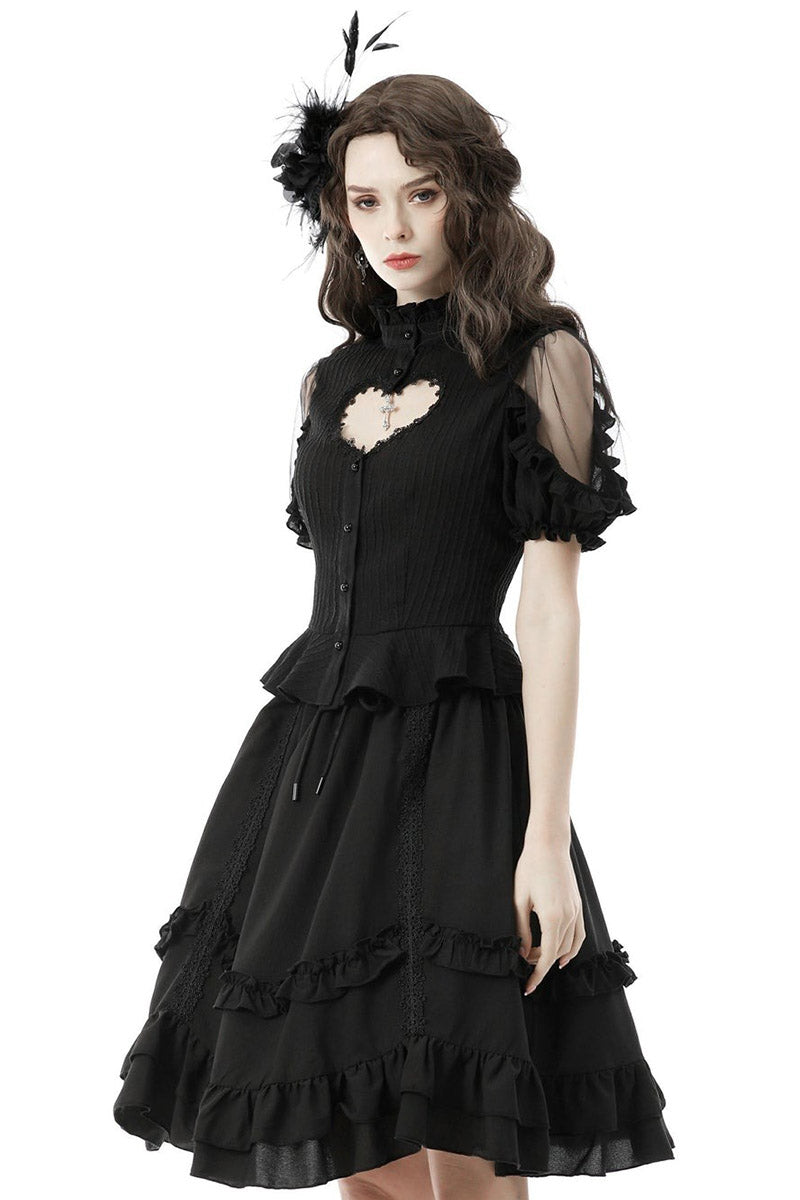 Victorian Strange Peplum Top