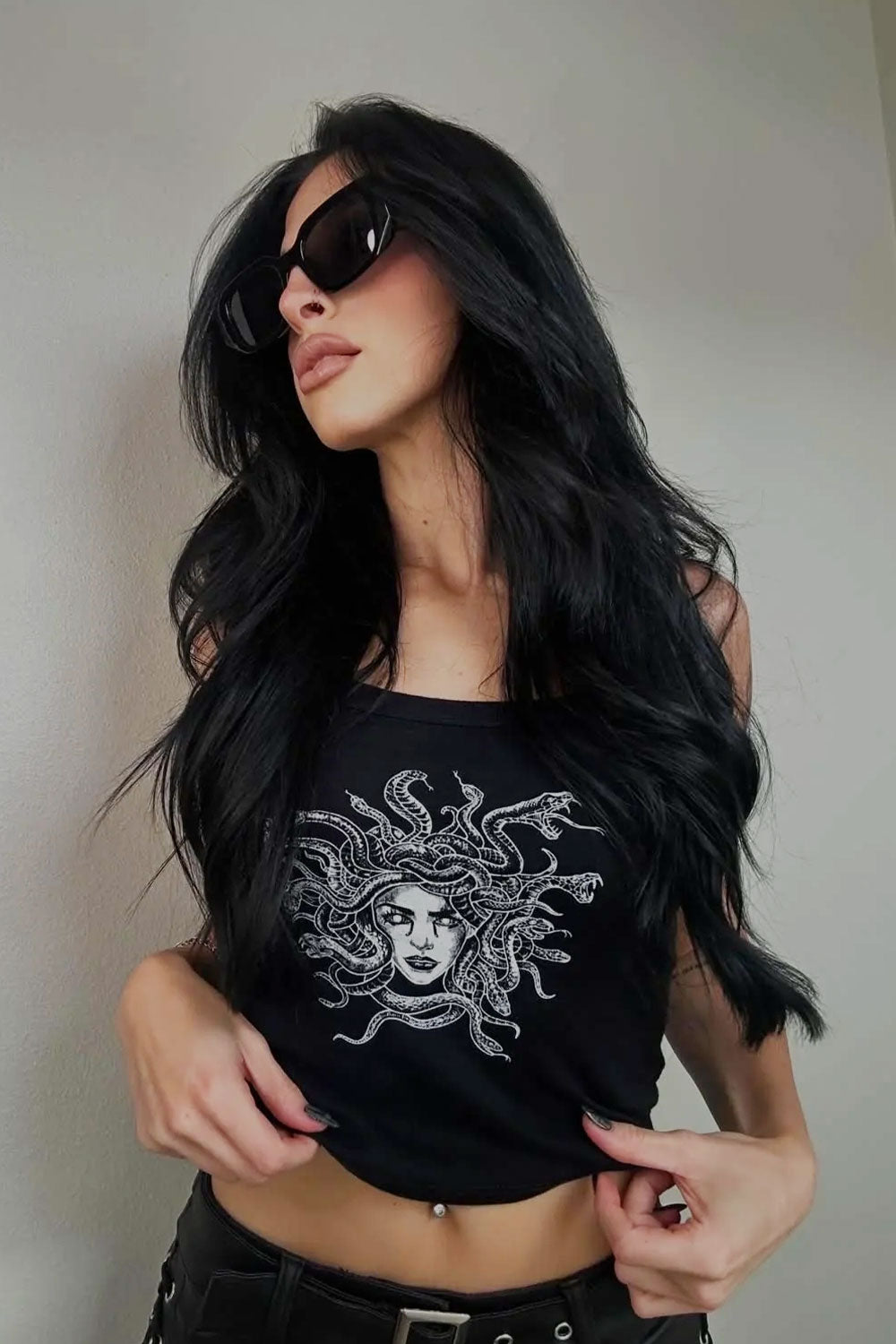 Tank top for women with Medusa head from The Pretty Cult