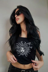 Tank top for women with Medusa head from The Pretty Cult