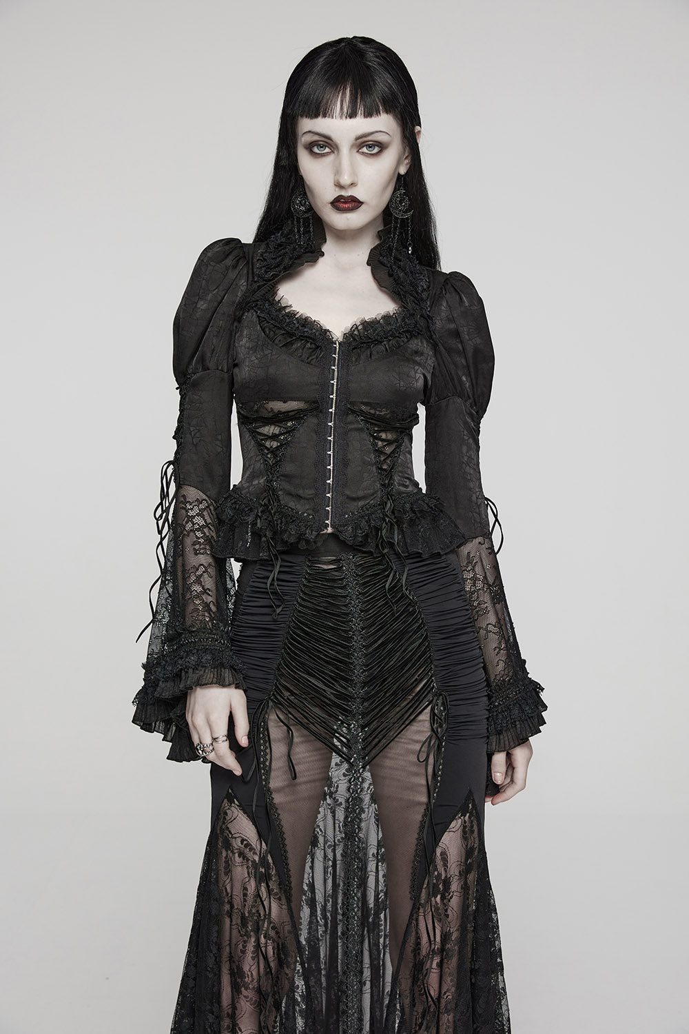 The Black Pearl Pirate Goth Top – VampireFreaks