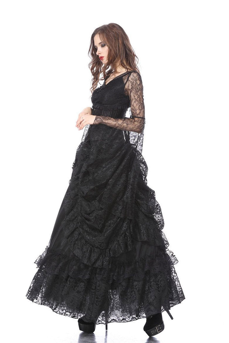 gothic lace skirt