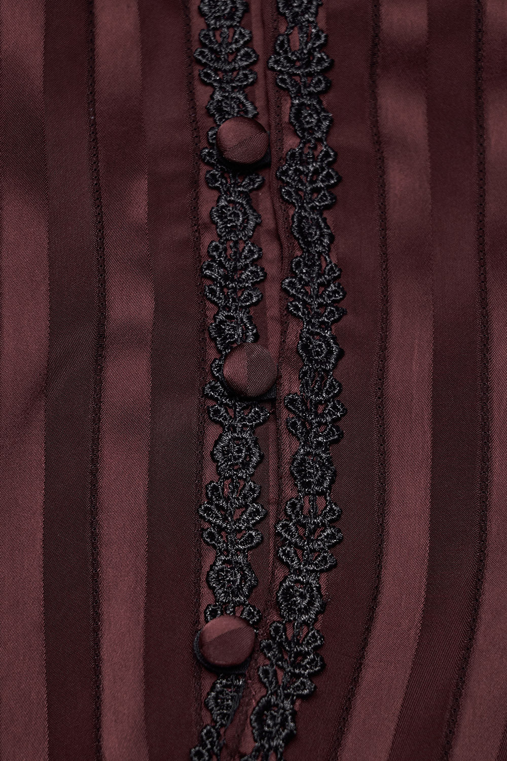 romantic striped steampunk blouse