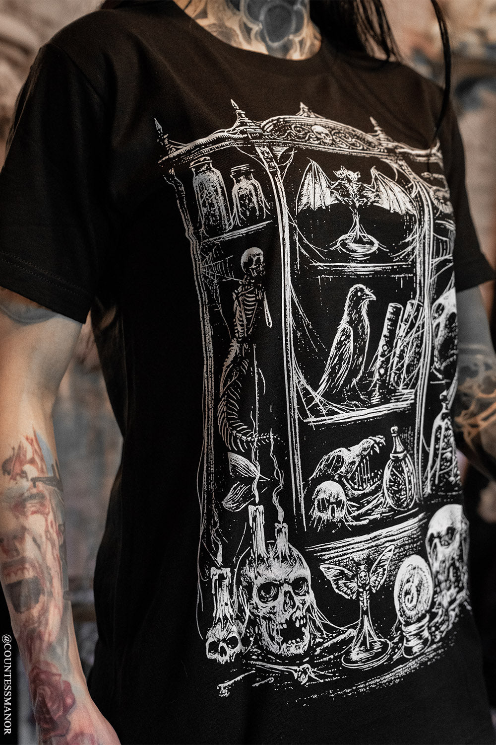 cabinet of curiosities t-shirt 