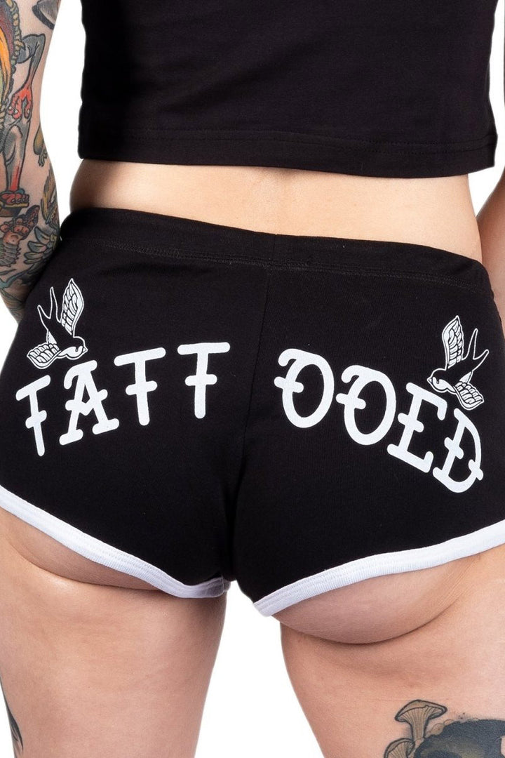 tattoo short shorts for women