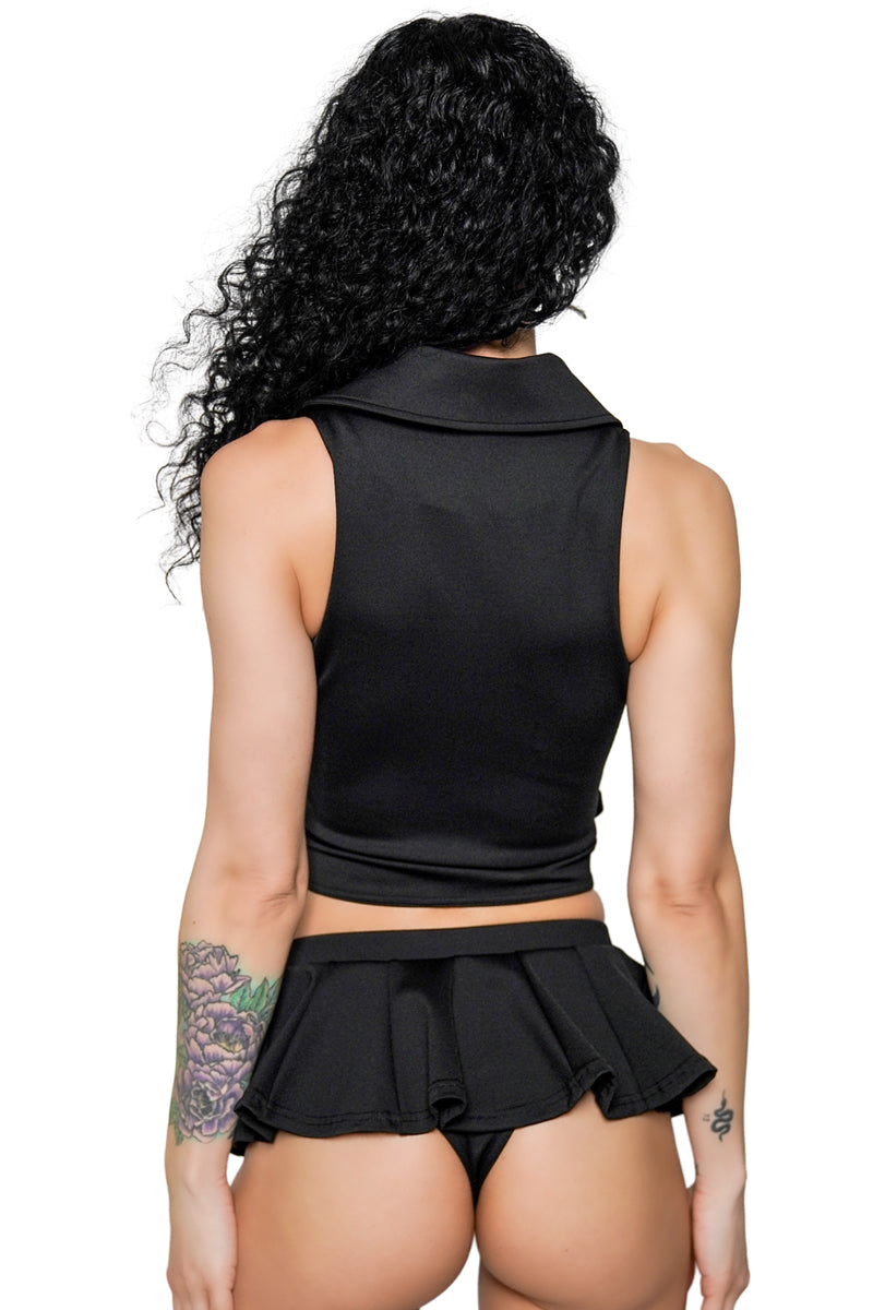 womens modest goth bathing suit top by forest ink