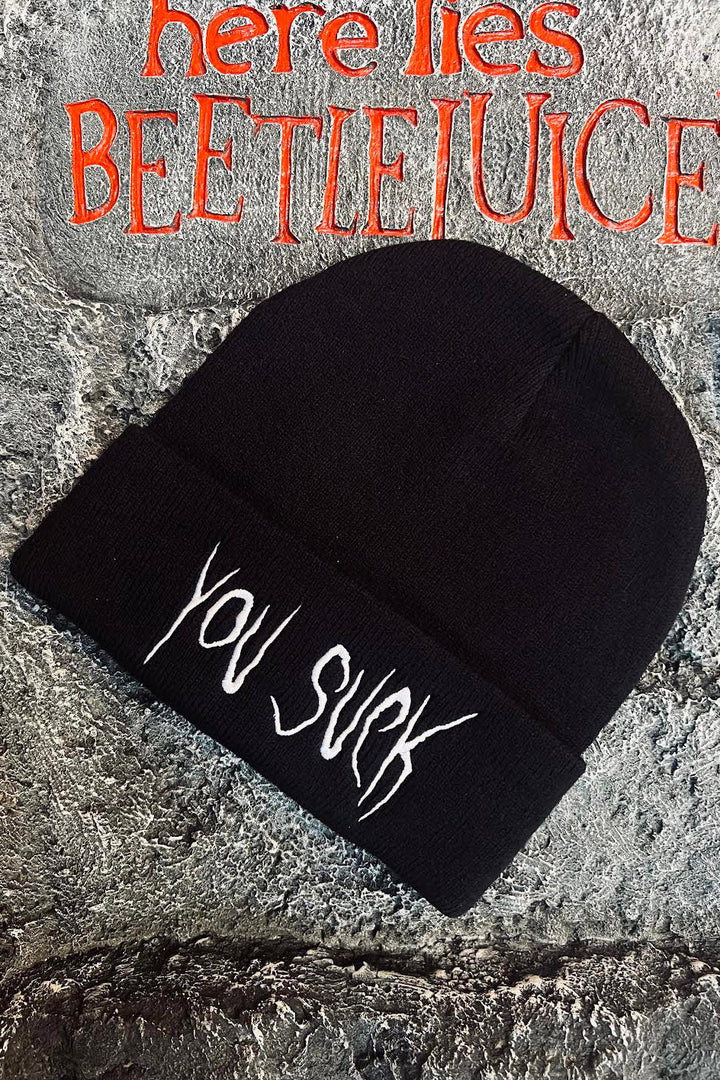 womens gothic beanie for winter