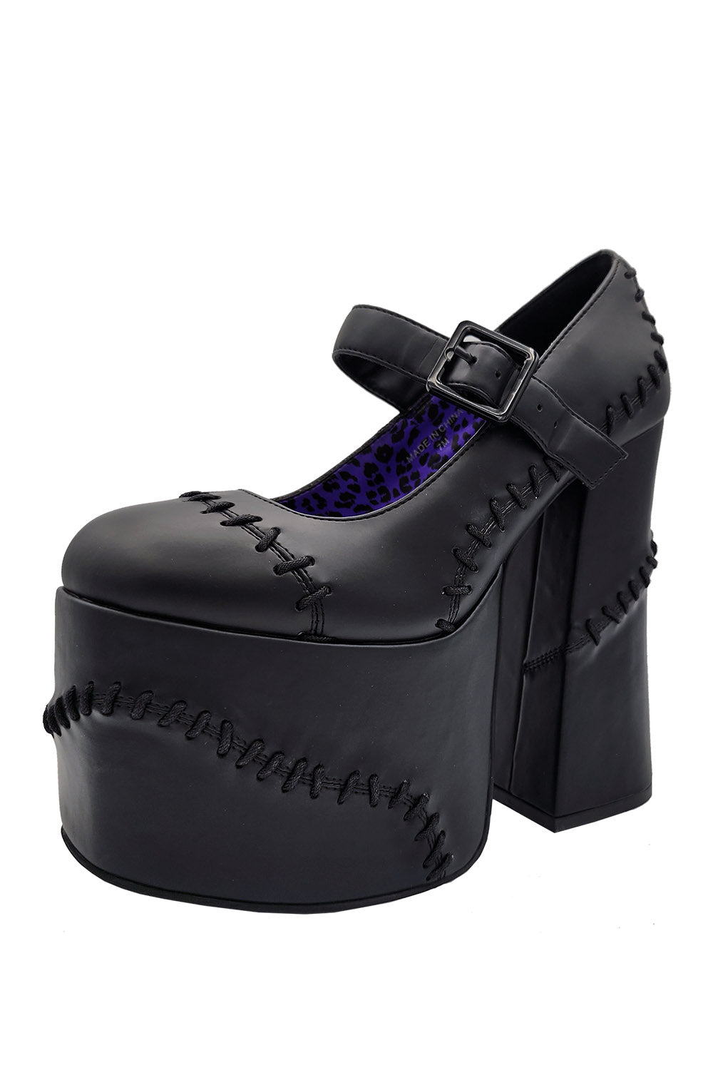 creepy cute sticked platform heels