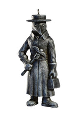 plague doctor xmas tree ornament 