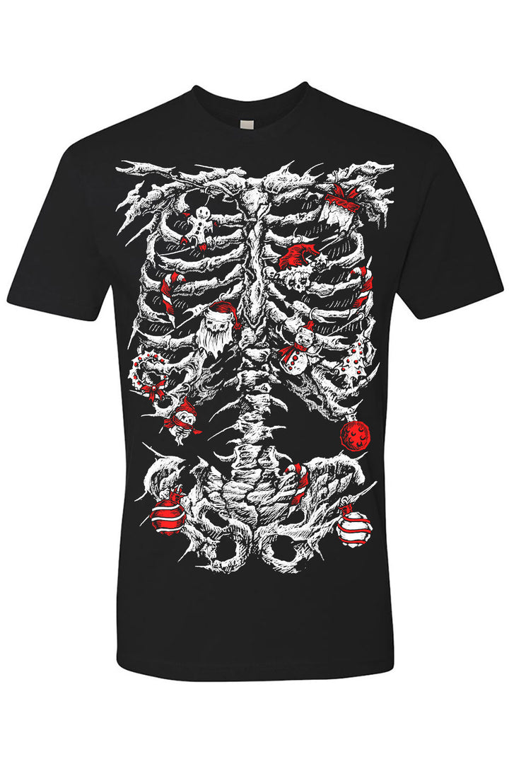 gothic holiday xmas tshirt