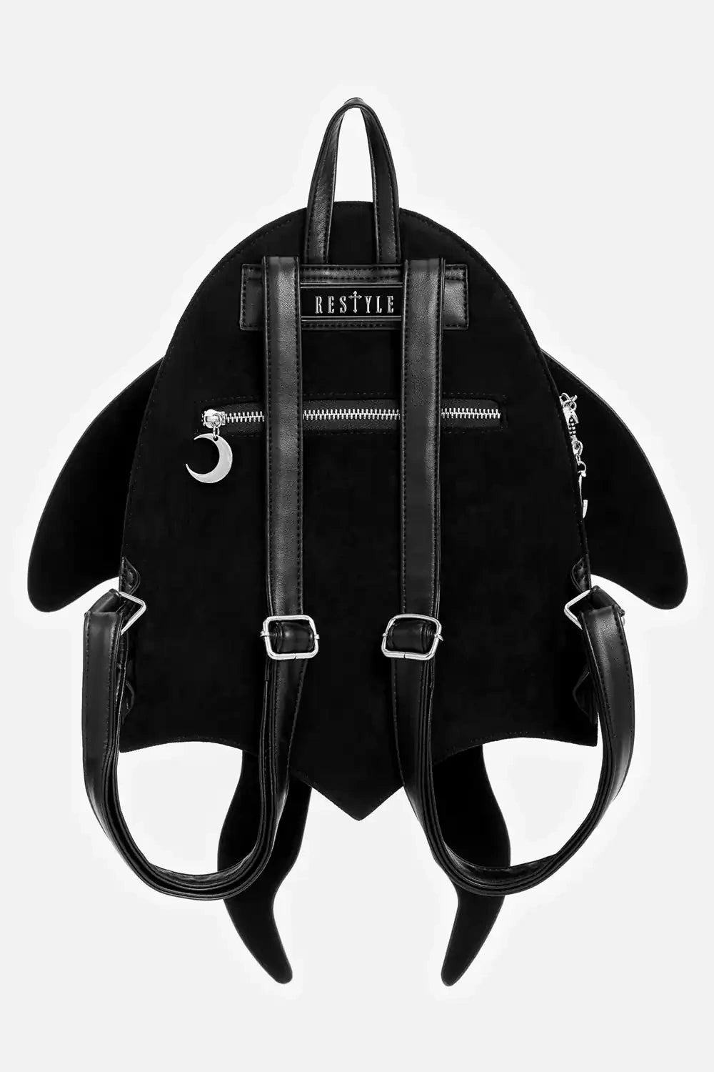 small cottagecore backpack with attached wings by restyle