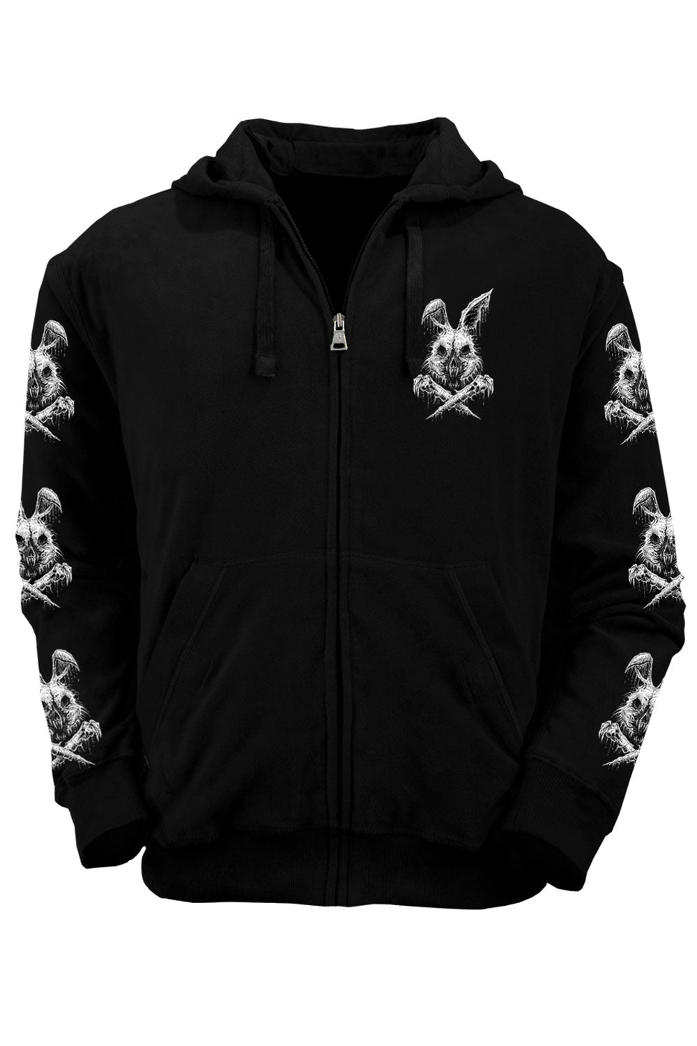 Zombunny Hoodie [Zipper or Pullover]