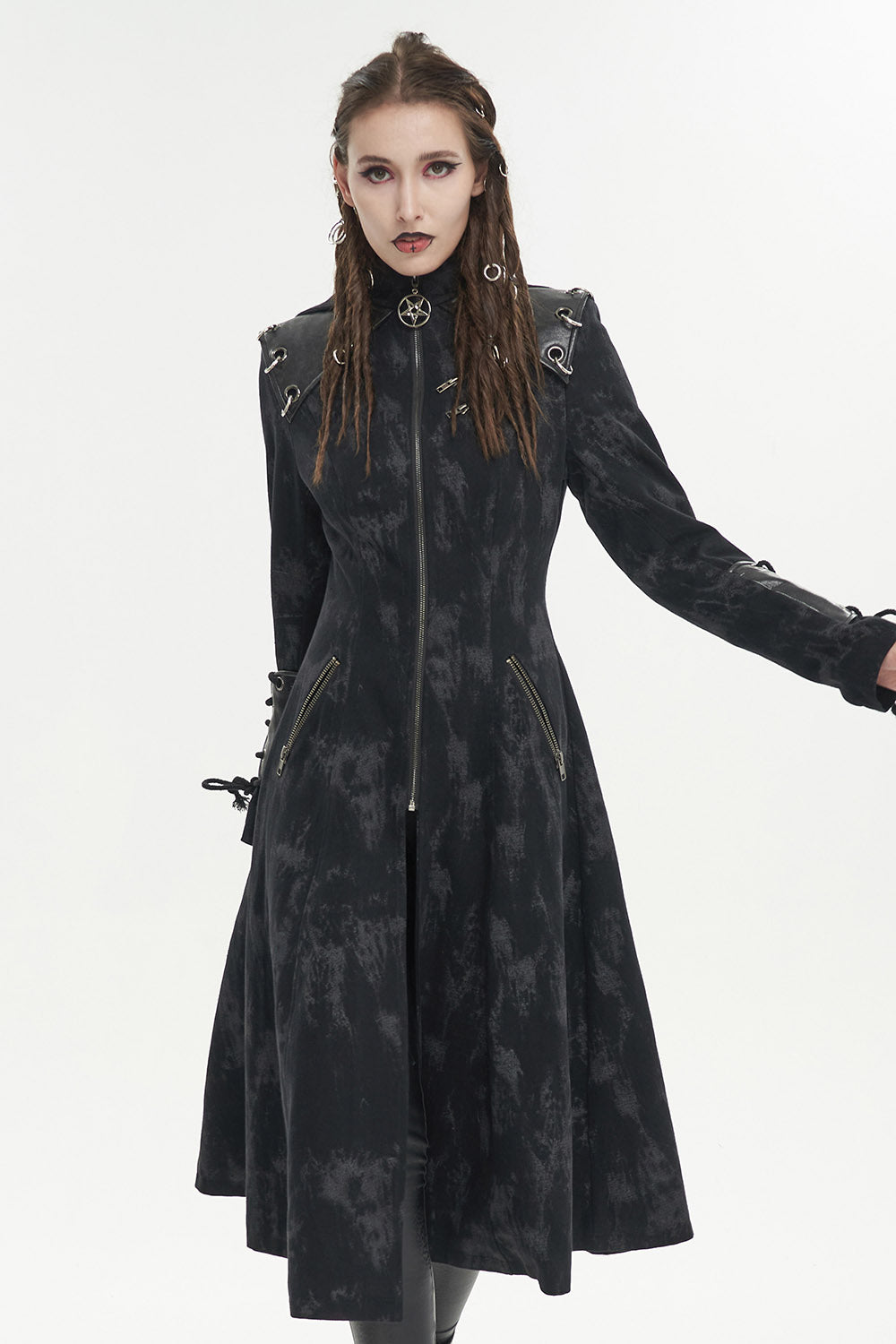 black apocalyptic coat