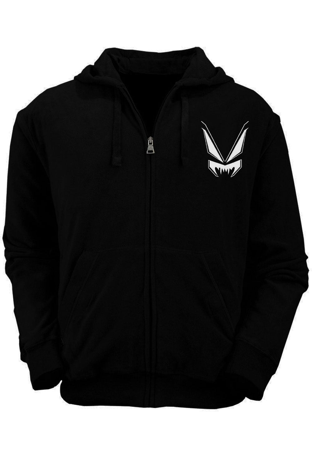 romantic goth hoodie with VF logo 