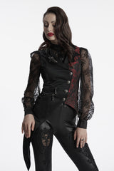 split gothic waistcoat