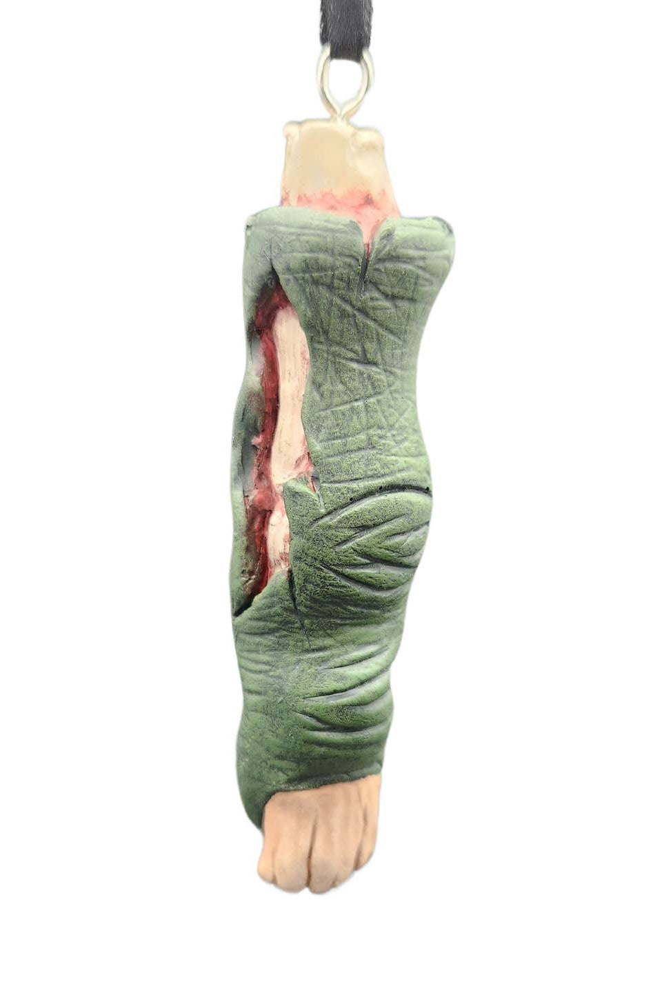zombie finger xmas ornament 