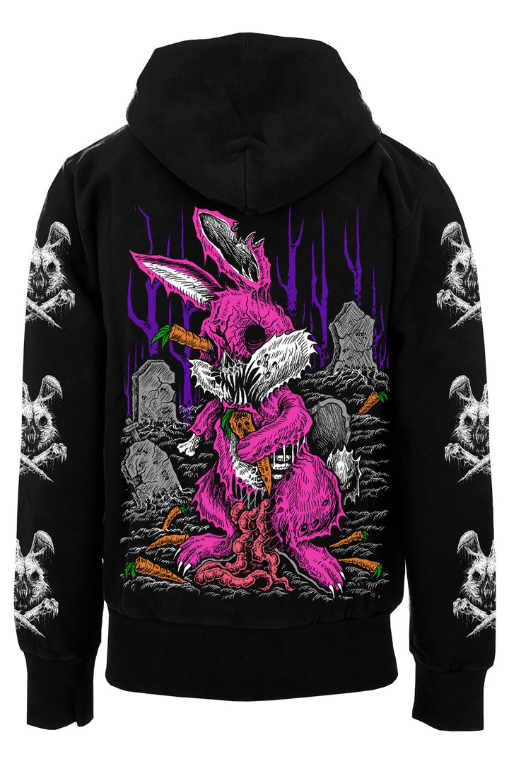 mens emo rabbit hoodie