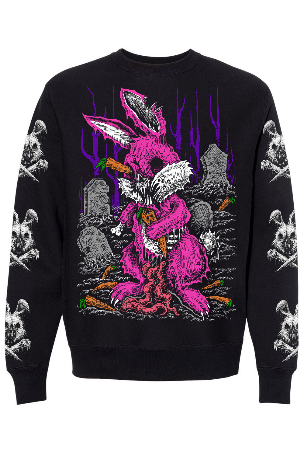 horror easter bunny sweatshirt