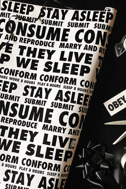 They Live Wrapping Paper