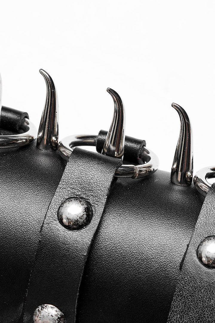 Ironhead Leather Cuff Bracelet