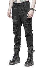 Punk Rave Wasteland Jeans - Vampirefreaks Store