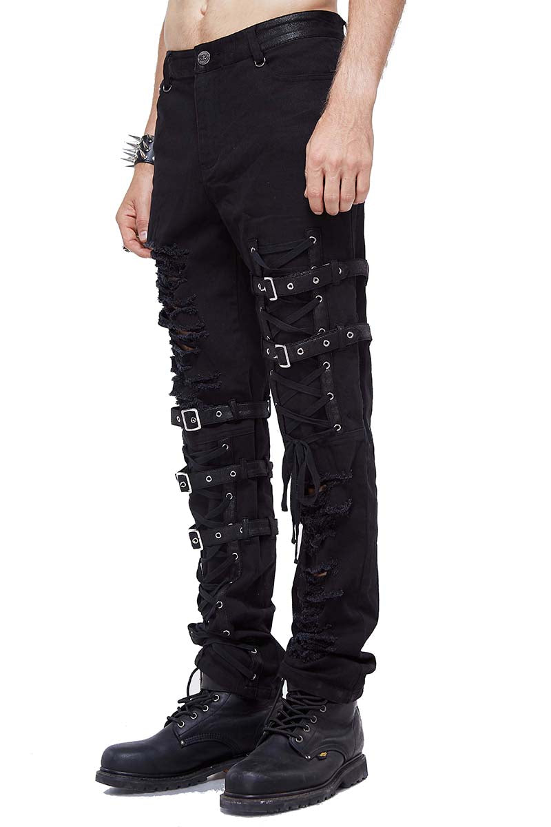 Devil Fashion Punk Dystopia Pants - Vampirefreaks Store