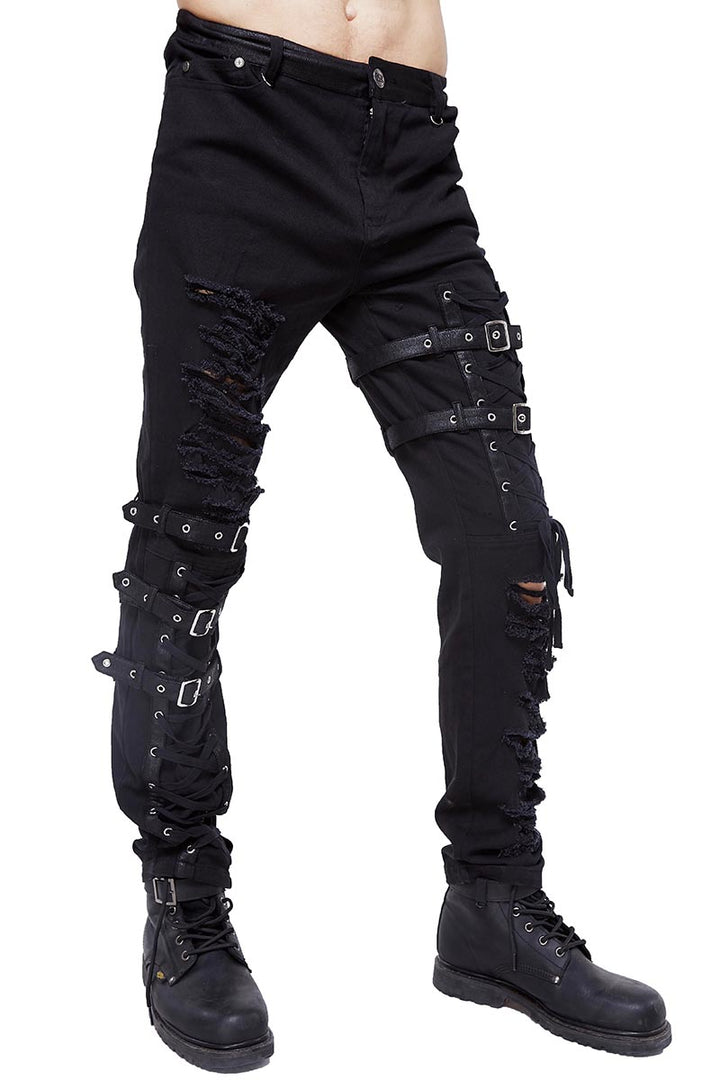 Devil Fashion Punk Dystopia Pants - Vampirefreaks Store