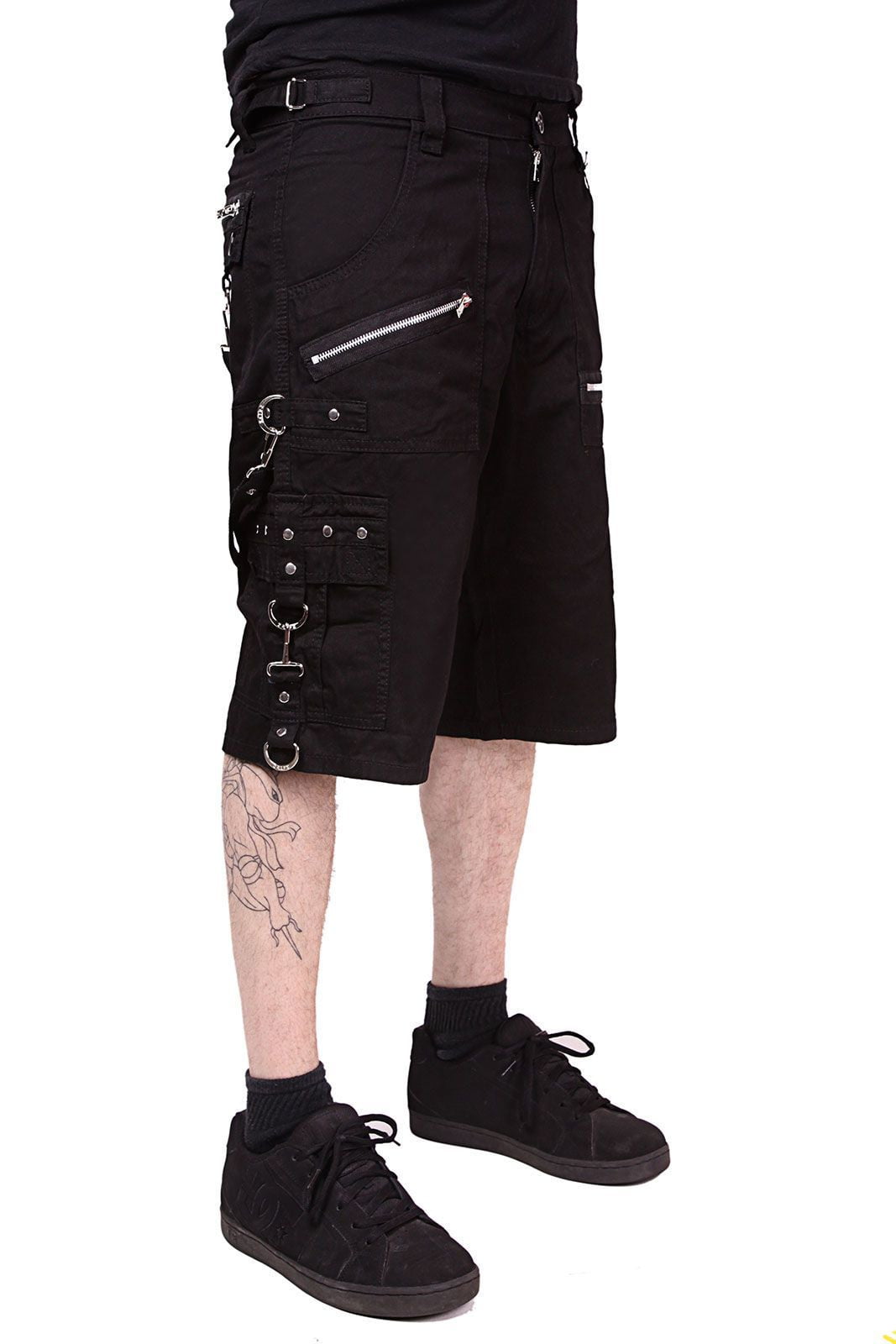 Tripp Punk Shorts - Black - Vampirefreaks Store