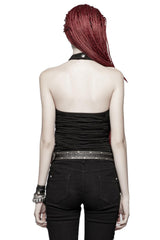 Punk Rave Apocalypse Halter Top - VampireFreaks