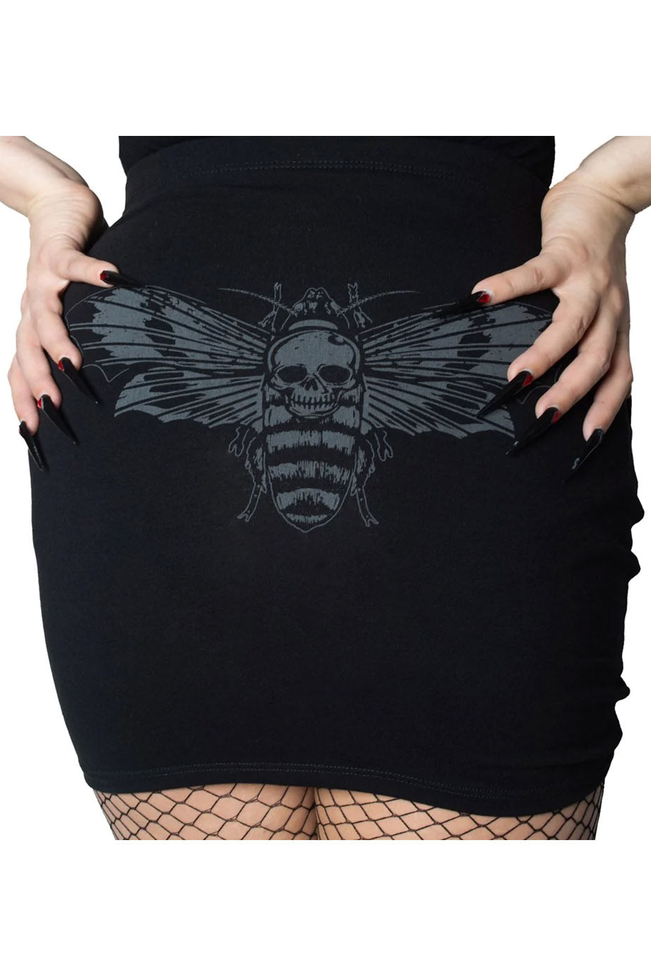 Death Moth Mini Skirt