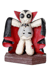 Estatua de Drácula con cabeza de alfiler