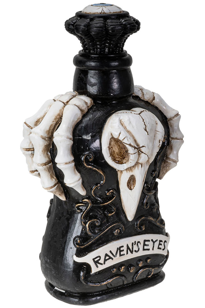 Raven Poison Bottle Statue