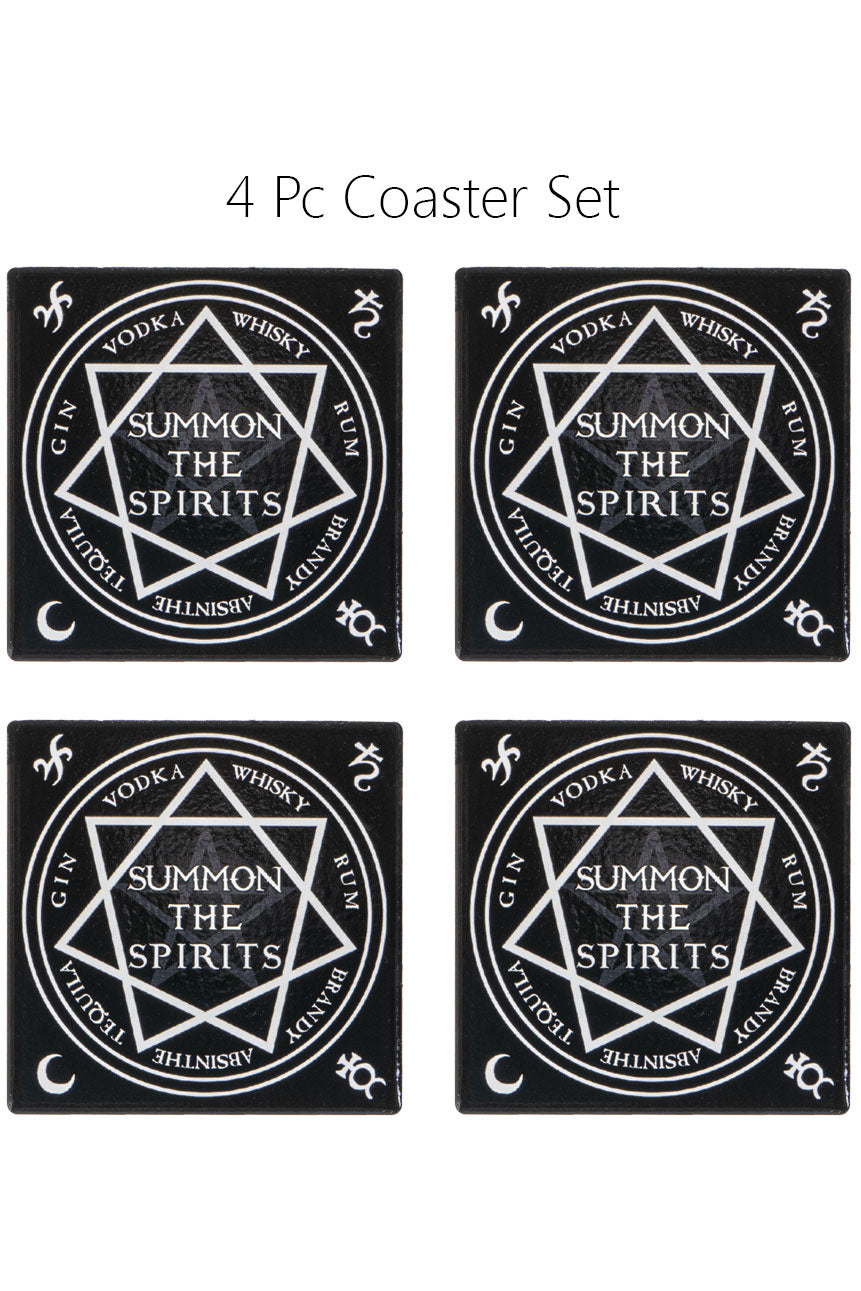 Summon The Spirits Coaster Set