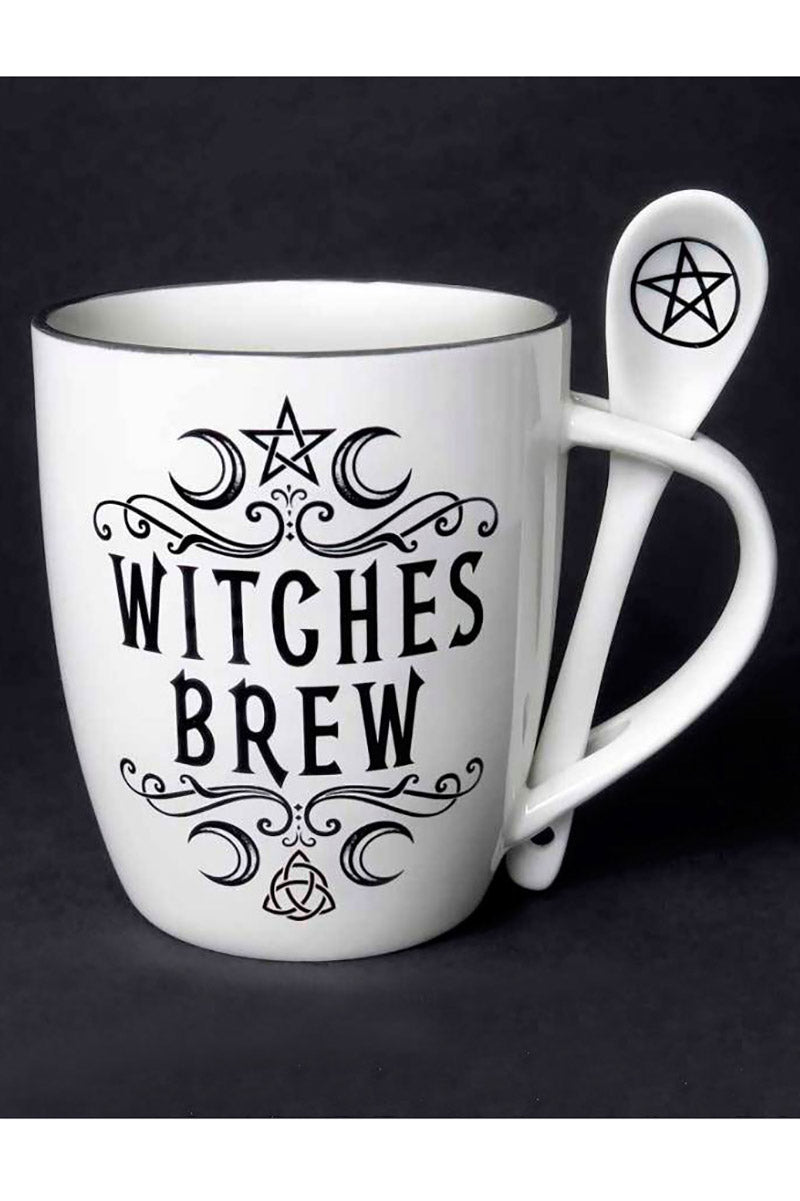 Witches Brew Mug & Spoon Set