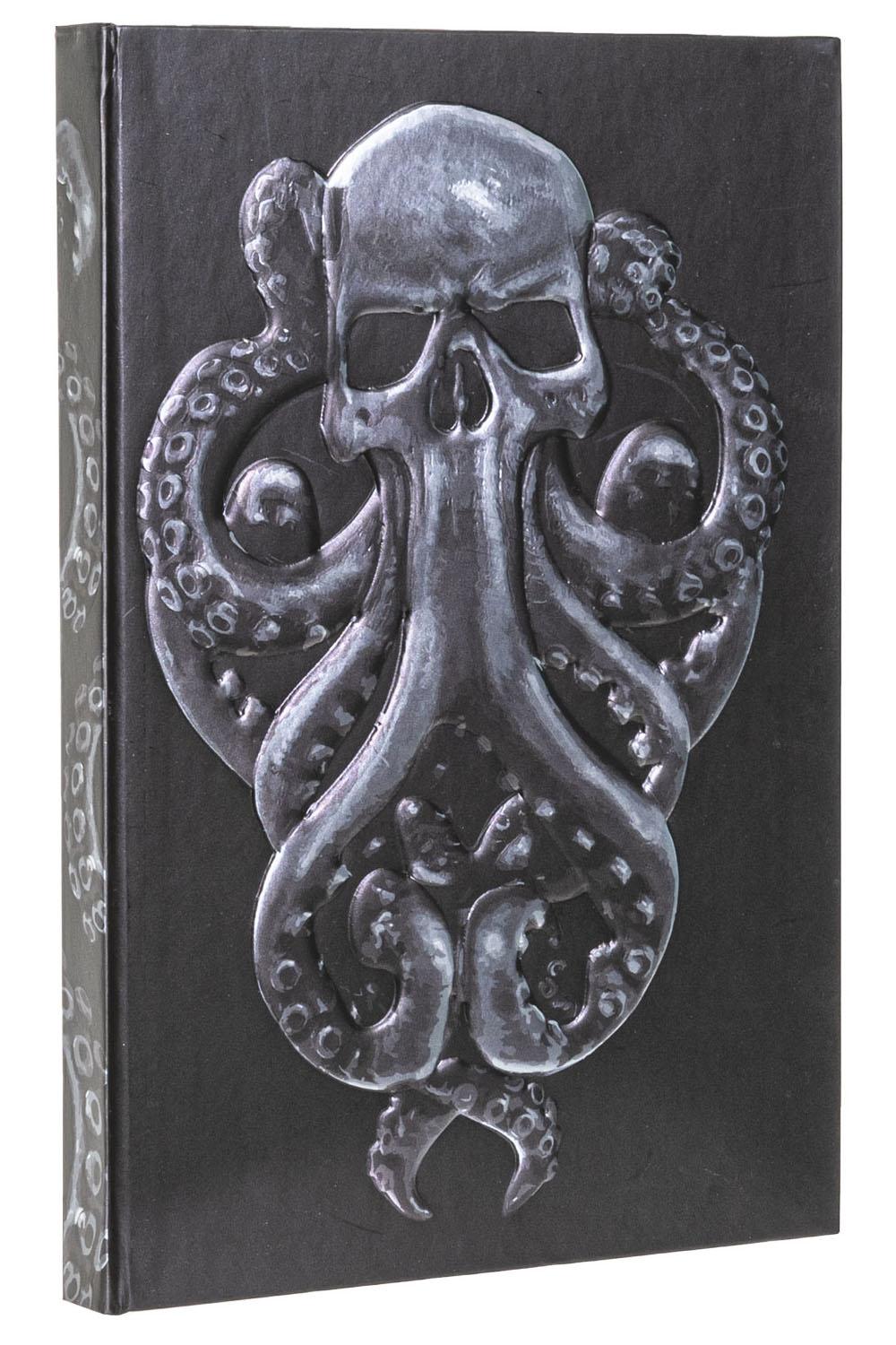 skull tentacle journal 