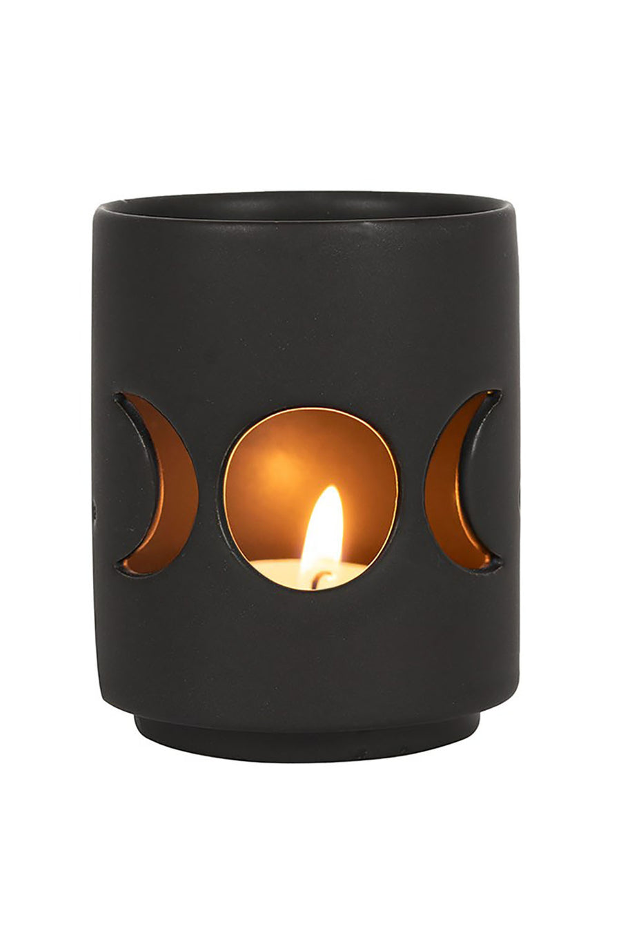 goth halloween candle holder